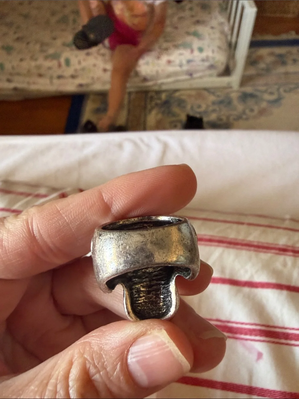 hot topic skull ring - Picture 2 of 2
